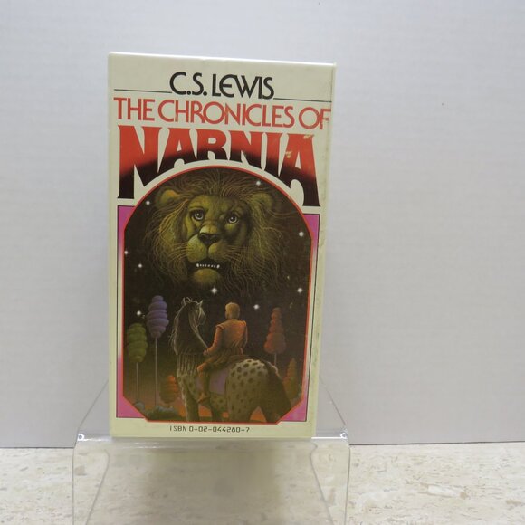 VTG 70's C. S. Lewis The Chronicles of Narnia Complete 7 Book Series Paperback - Picture 9 of 11